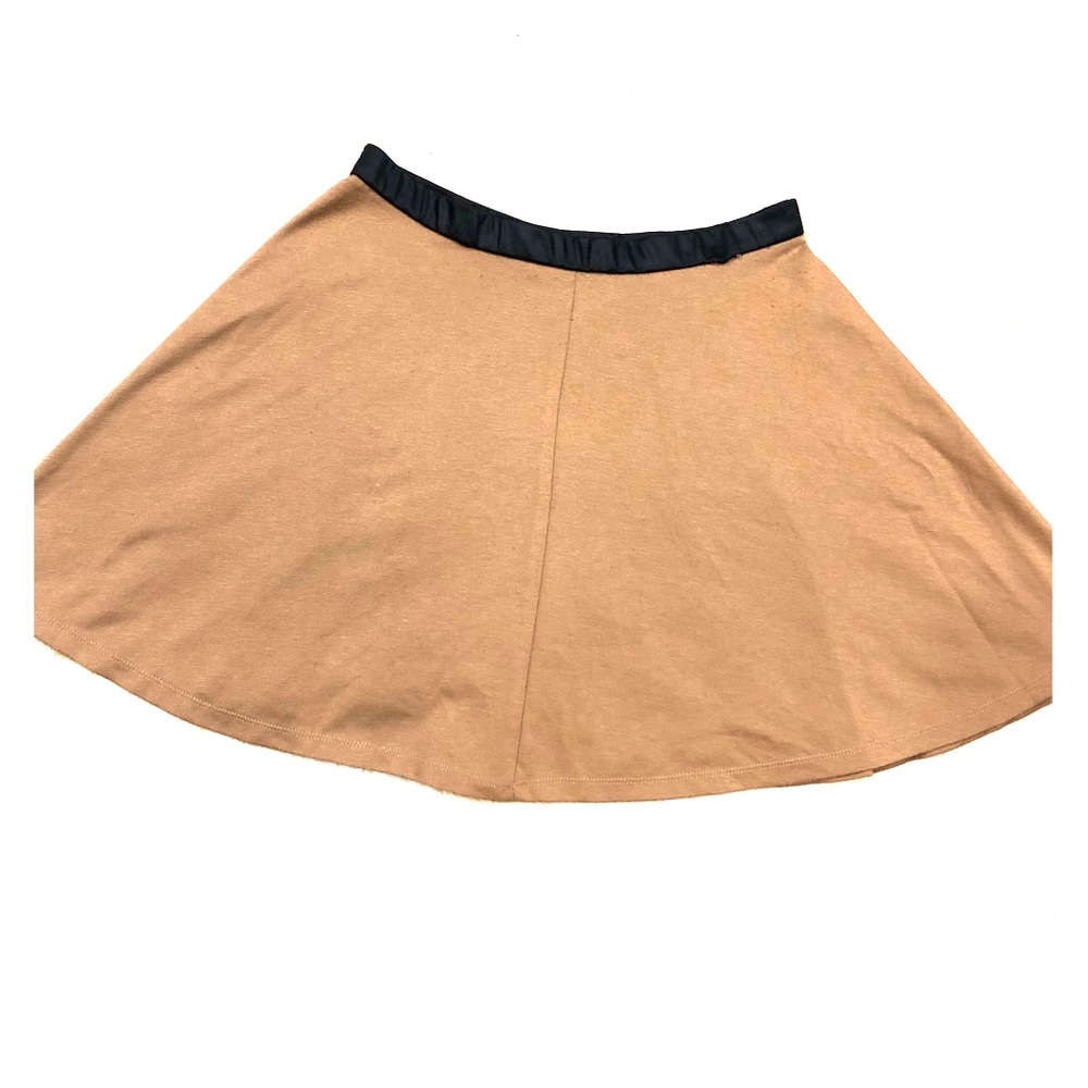Cute tan skater skirt